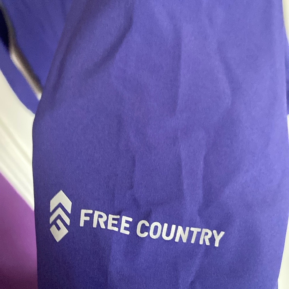 Free Country Purple Waterproof‎ Rain Jacket NWOT - Picture 4 of 6